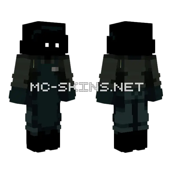 School Janitor Minecraft skin, front and back