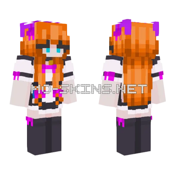 School Skin Minecraft skin, front and back