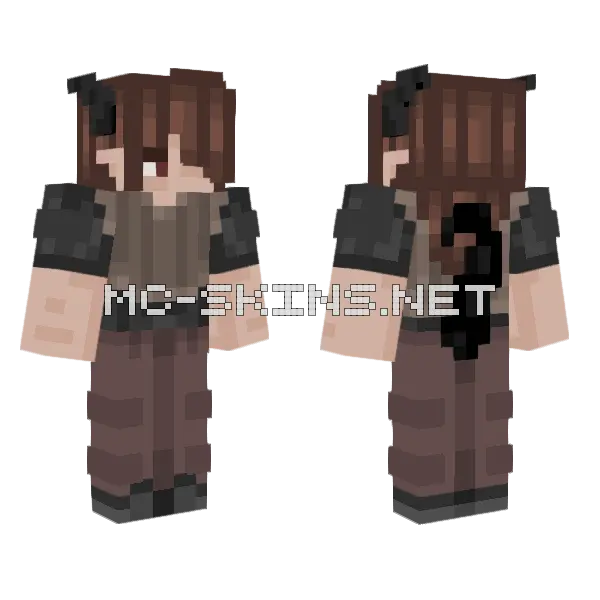 Scorpion Skin Minecraft skin, front and back