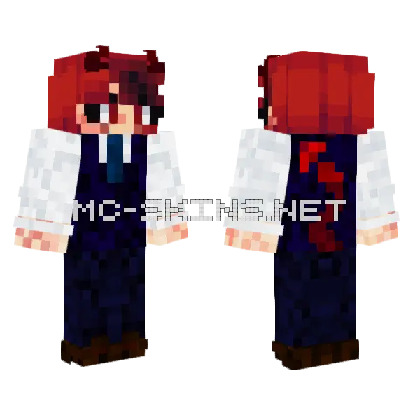 Scott 2 Minecraft skin, front and back