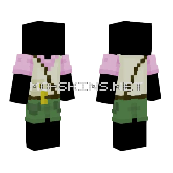 Scout Skin Minecraft skin, front and back