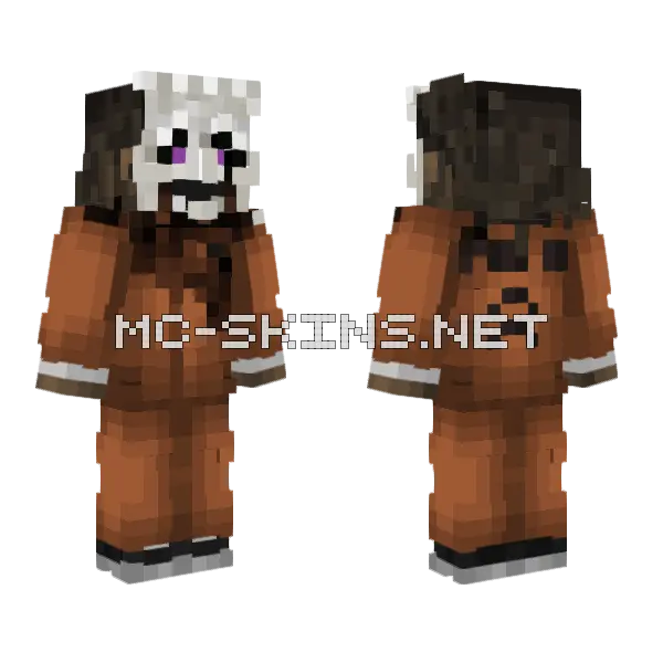 SCP 035 Minecraft skin, front and back