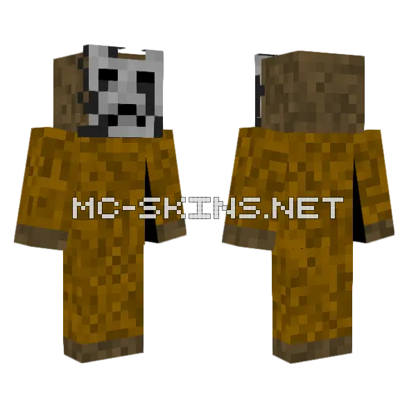 SCP 035 Fixed Minecraft skin, front and back