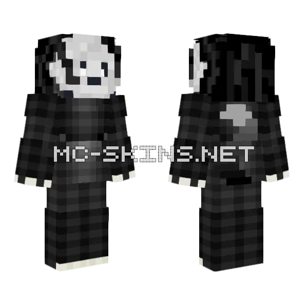 SCP 1471 Malo Inspired Minecraft skin, front and back