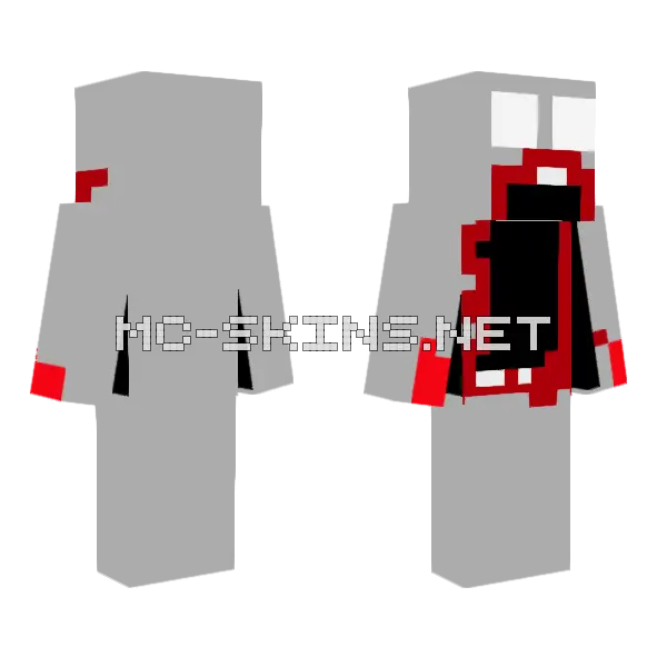 SCP Skin Minecraft skin, front and back