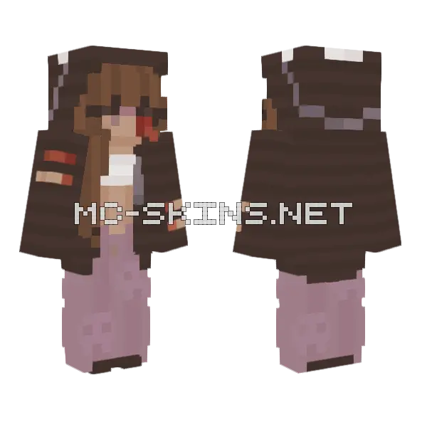 Scream Rce Minecraft skin, front and back