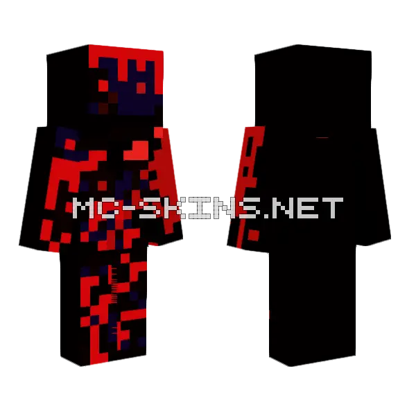 Screams Minecraft skin, front and back
