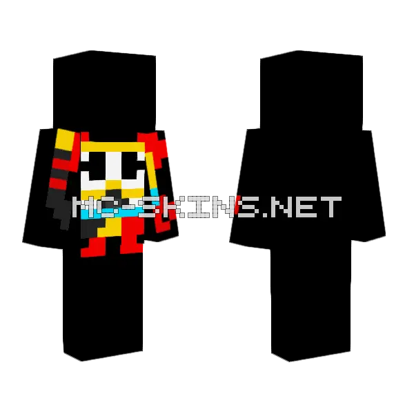 Scuba Chu Chuchu Rocket Universe Minecraft skin, front and back