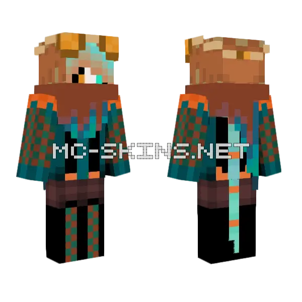 Sdfghj Skin Minecraft skin, front and back