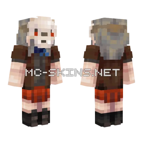 SDV Contest Entry Minecraft skin, front and back