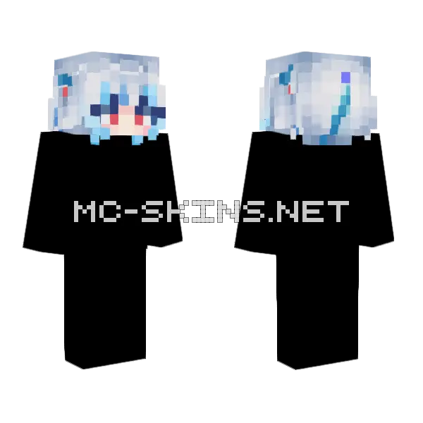Seal Skin Minecraft skin, front and back