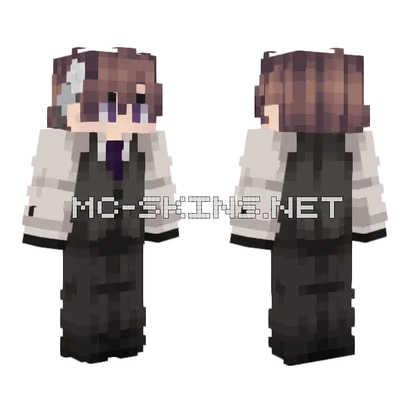Seal Team Kwinntar Minecraft skin, front and back