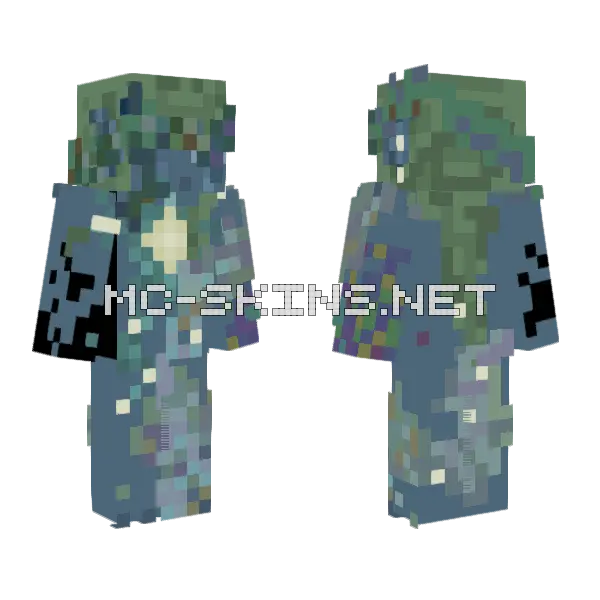 Seanna Minecraft skin, front and back