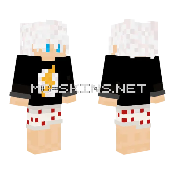 Seathjugg Long Sleeve Remix Minecraft skin, front and back