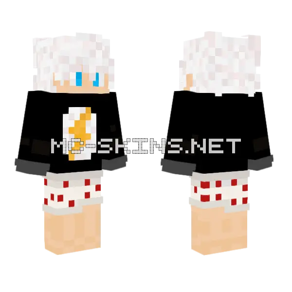 Seathjugg Long Sleeve Remix Minecraft skin, front and back