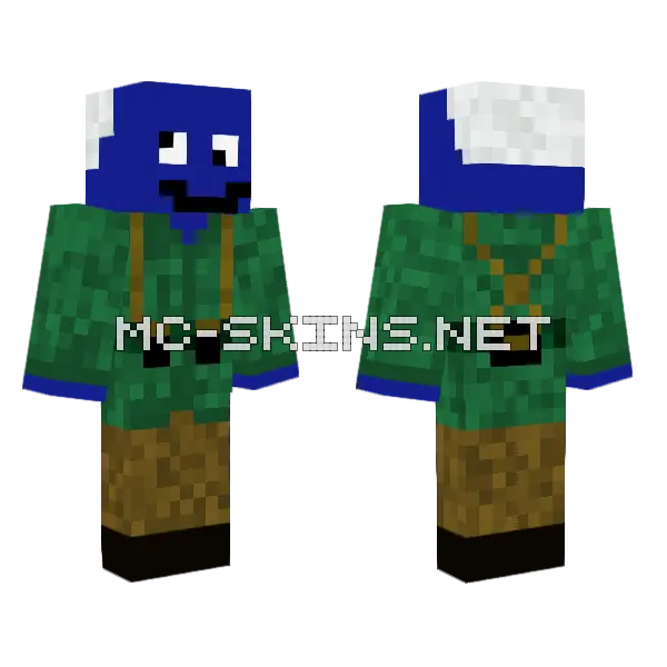 Senior Skin Minecraft skin, front and back