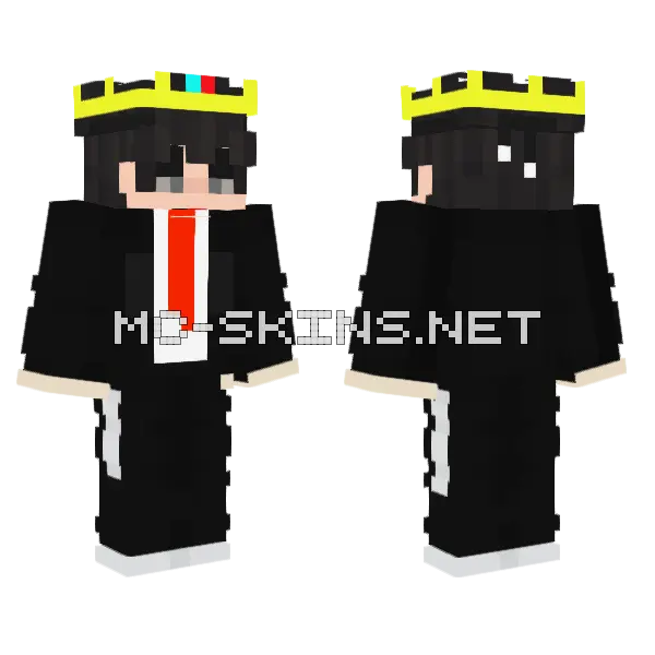 Senpaispider Skin Minecraft skin, front and back