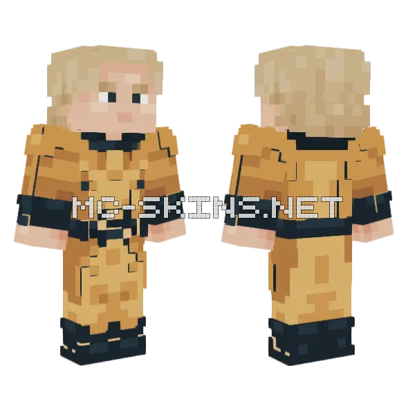 Sentry No Cape Minecraft skin, front and back