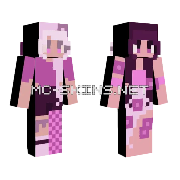 September 2023 Full Skin Raffle Minecraft skin, front and back