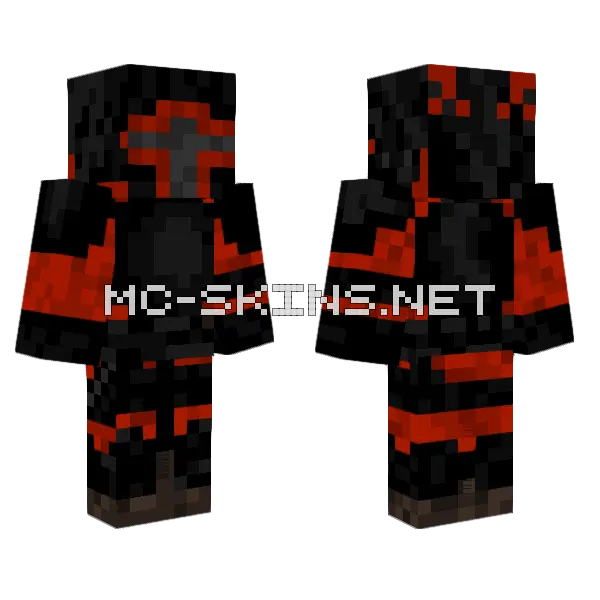 Ser Cragsworth Minecraft skin, front and back