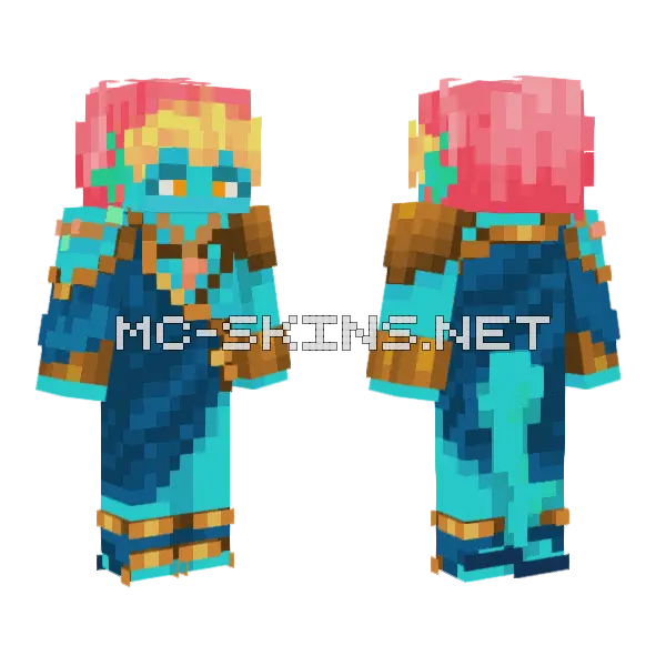 Sereio Mermaid, front and back