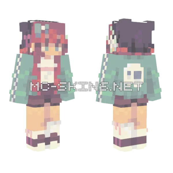 Serendipity Ce Minecraft skin, front and back