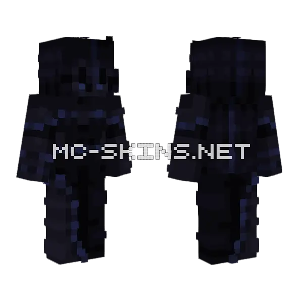 Serenity Siren Minecraft skin, front and back