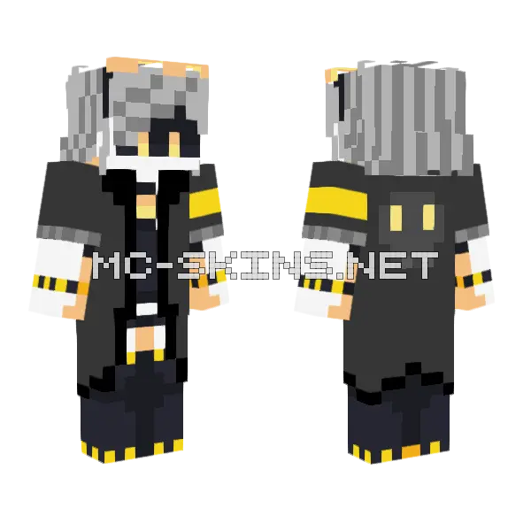 Serial Designation Idk Minecraft skin, front and back