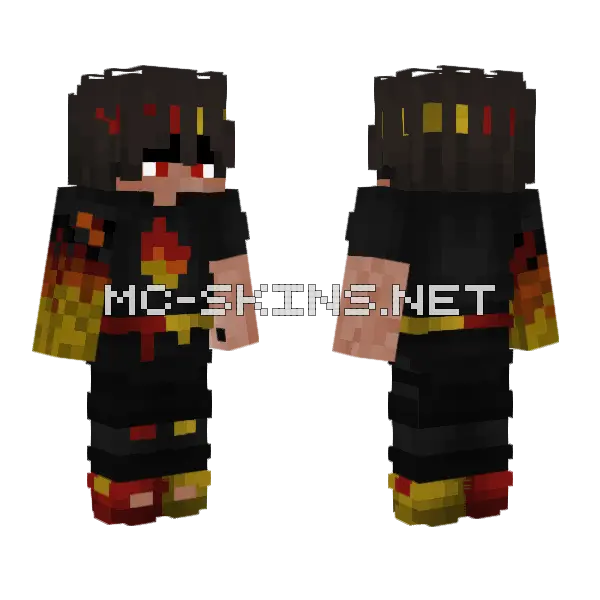 Serpensornaria 12 Skin Minecraft skin, front and back