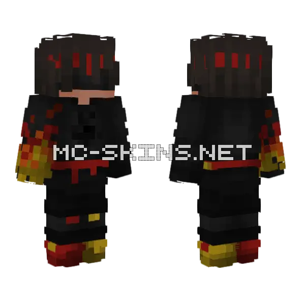 Serpensornaria New Skin 2 Minecraft skin, front and back