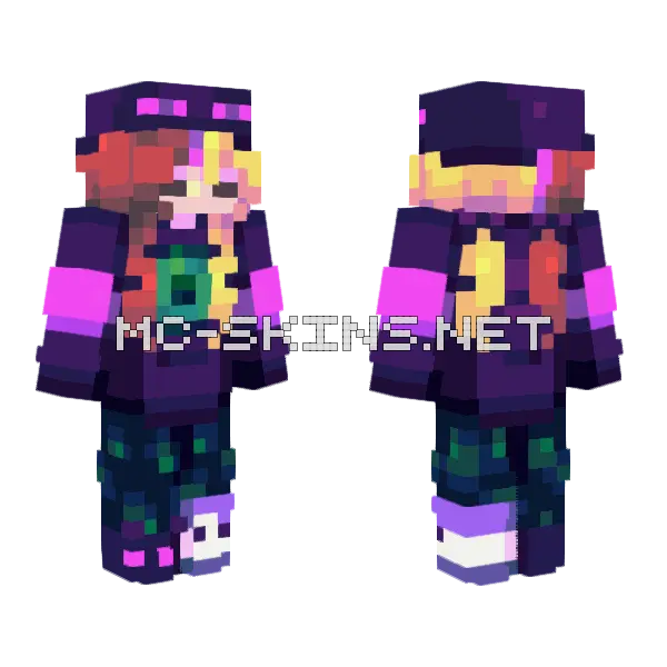 Sf 9 Cookidouqh Minecraft skin, front and back