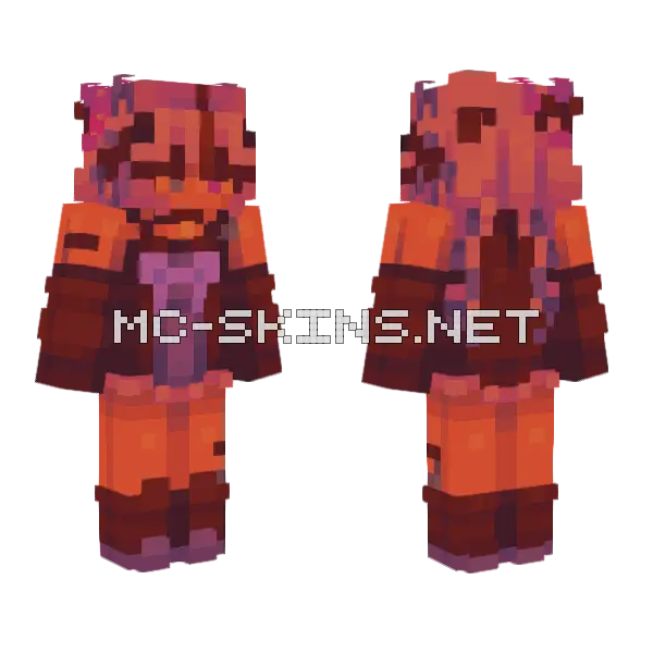 Sf Attack 107 Minecraft skin, front and back