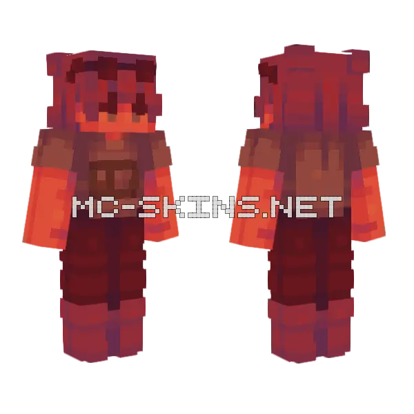 Sf Attack 113 Minecraft skin, front and back