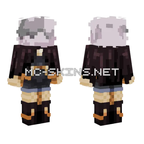 SF Attack 4 Friendly Fire Minecraft skin, front and back