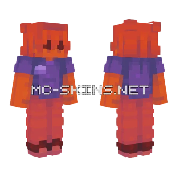 Sf Attack 5 Minecraft skin, front and back