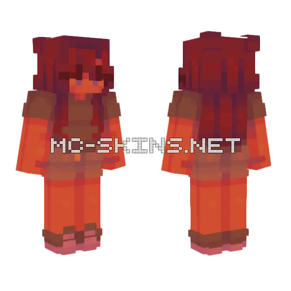 Sf Attack 73 Minecraft skin, front and back