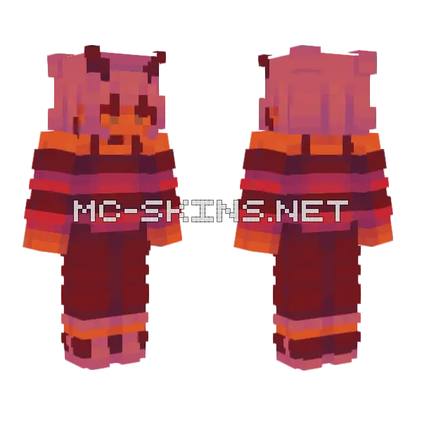 Sf Attack 79 Minecraft skin, front and back