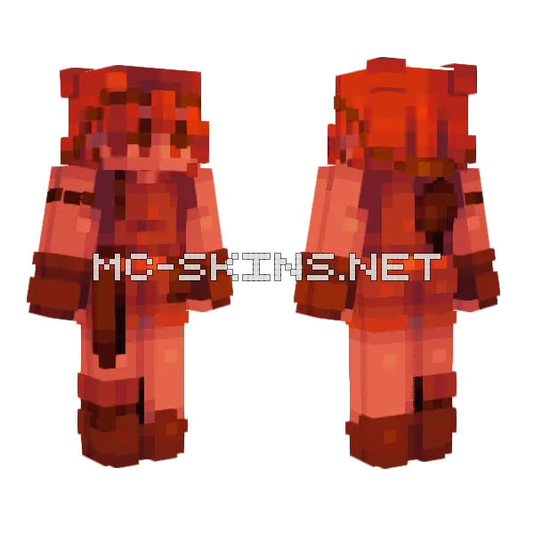 SF Attack Skin Minecraft skin, front and back