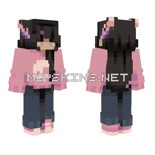Sfa 3 Minecraft skin, front and back