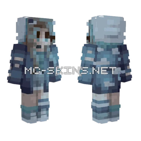 Sfa 6 Minecraft skin, front and back