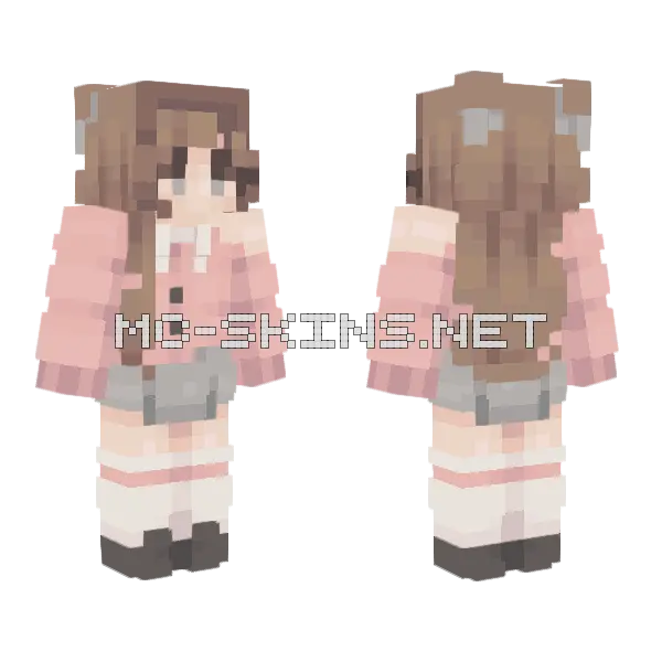 Sfa 7 Girl Minecraft skin, front and back
