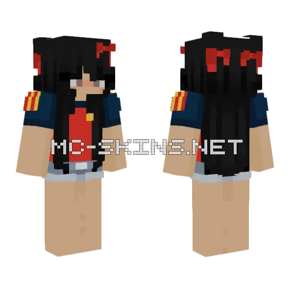 Sfdesedf Minecraft skin, front and back