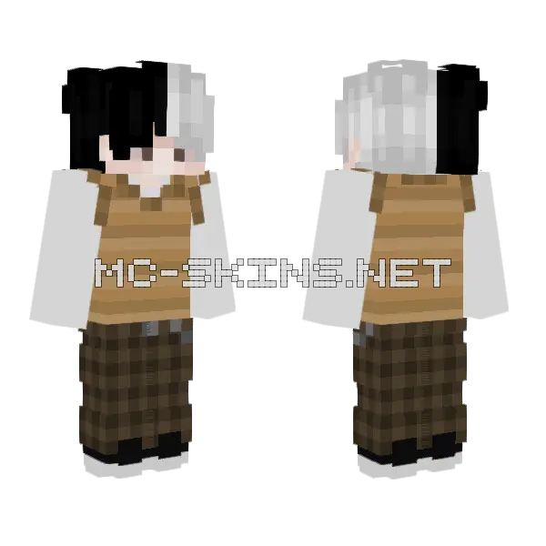 Sg Super Golf Minecraft skin, front and back