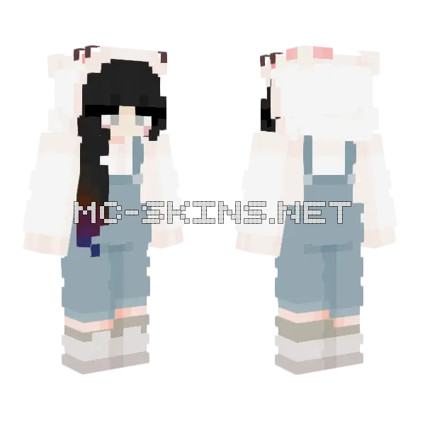 Sged Minecraft skin, front and back