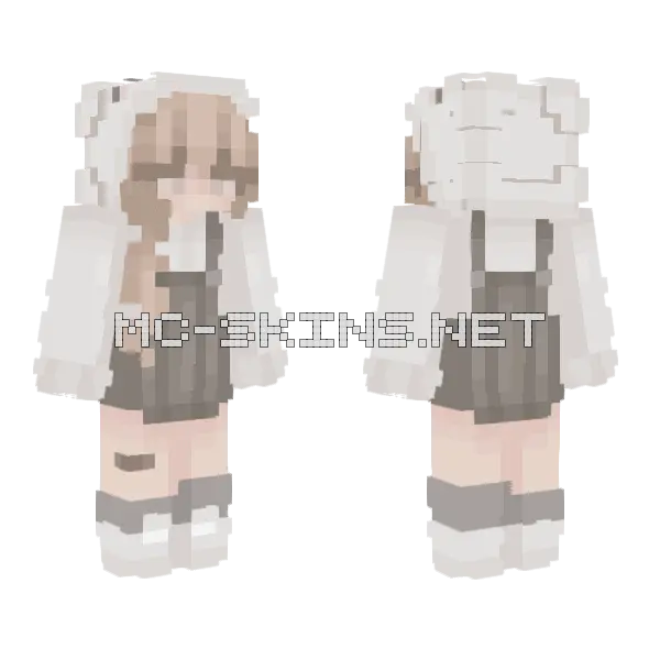 Shaded Skin Minecraft skin, front and back