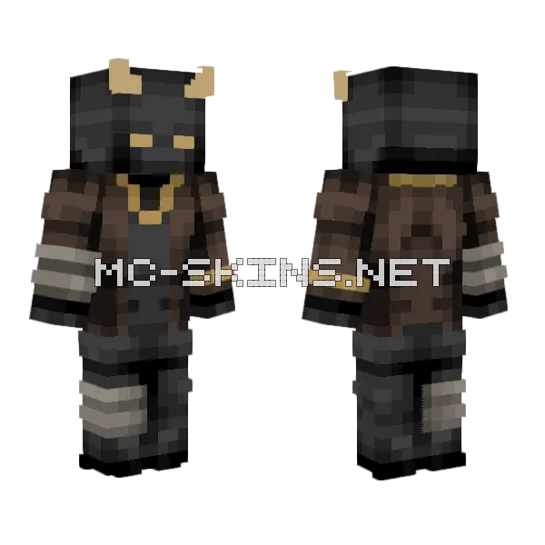 Shadow Ce Minecraft skin, front and back