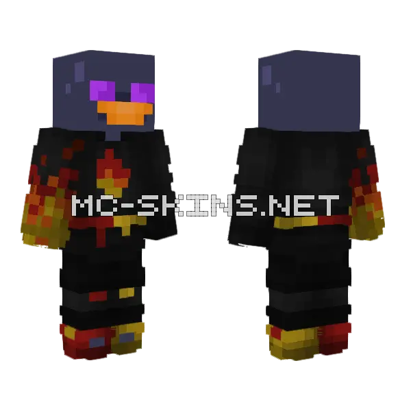 Shadowjase So Close Minecraft skin, front and back