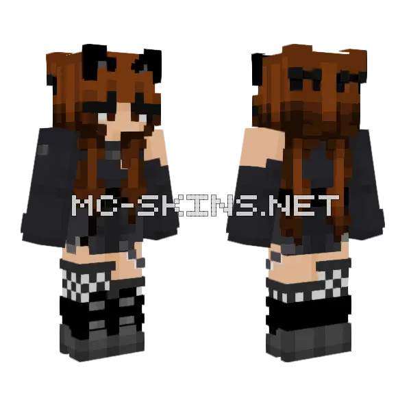 Shadowlove Modified Skin Minecraft skin, front and back