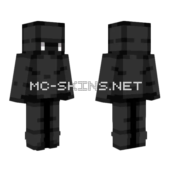 Shadows Minecraft skin, front and back