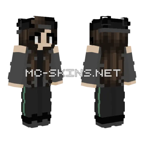 Shakology 202 Minecraft skin, front and back